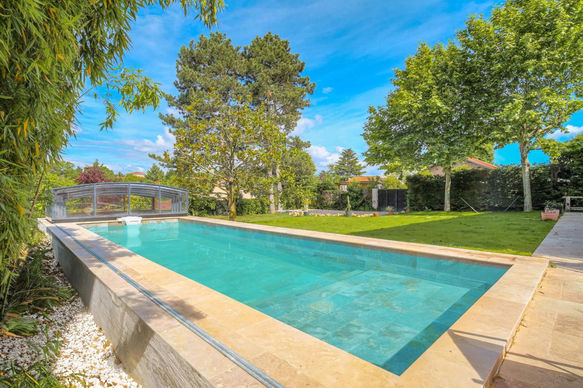 Charmante Maison Avec Piscine Proche Lyon Villa Dardilly Exterior foto